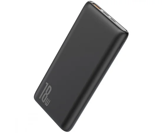 Портативное зарядное устройство Baseus Bipow PD+QC 18W 10000mAh Черный