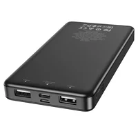 Портативное зарядное устройство Power Bank Hoco J84 10000 mAh Черный