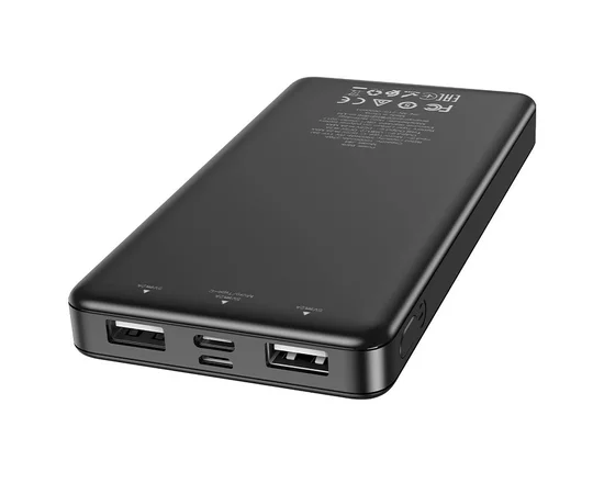Портативное зарядное устройство Power Bank Hoco J84 10000 mAh Черный