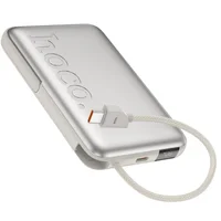 Портативное ЗУ Power Bank Hoco Q43 Clever dual PD20W с БЗУ Type-C 10000 mAh Silver
