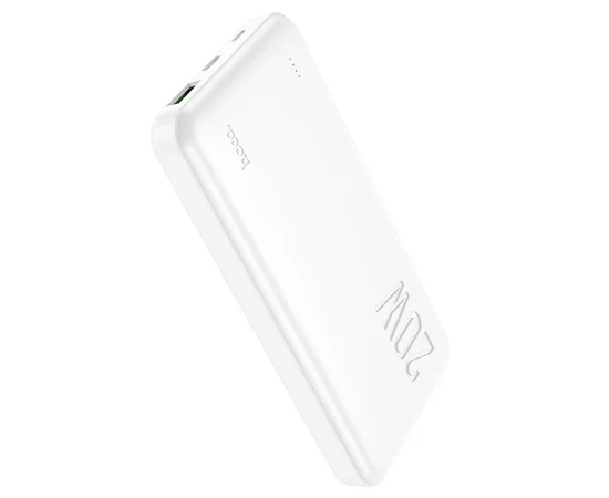 Портативное зарядное устройство Power Bank Hoco J87 Tacker PD20W+QC3.0 10000 mAh Белый