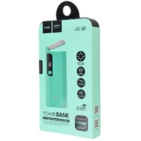 Портативное зарядное устройство Power Bank Hoco B27 15000 mAh Бирюзовый