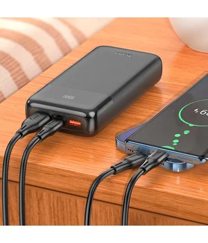 Портативное ЗУ Power Bank Hoco J121A Fast 22.5W+PD20W 20000 mAh Black Портативное ЗУ Power Bank Hoco J121A Fast 22.5W+PD20W 20000 mAh Black