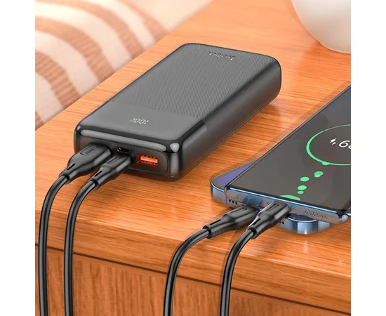 Портативное ЗУ Power Bank Hoco J121A Fast 22.5W+PD20W 20000 mAh Black