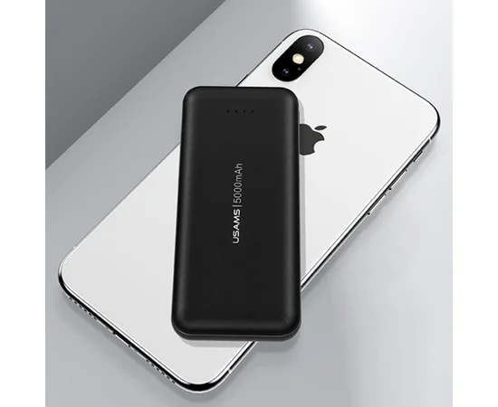 Портативное зарядное устройство Usams PB33 US-CD96 Single USB 5000mAh Черный