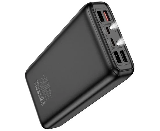 Портативное ЗУ Power Bank Hoco DB81 Apollo PD65W 30000 mAh Black