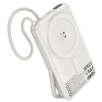 Портативное ЗУ Power Bank Hoco Q43 Clever dual PD20W с БЗУ Type-C 10000 mAh Silver