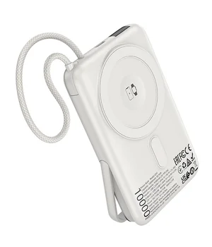 Портативное ЗУ Power Bank Hoco Q43 Clever dual PD20W с БЗУ Type-C 10000 mAh Silver