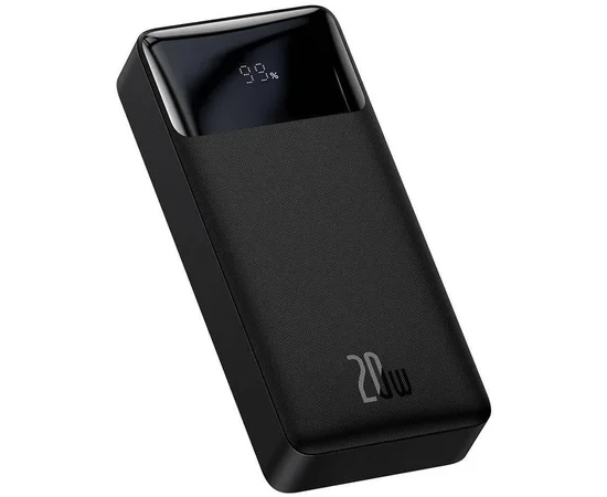 Портативное зарядное устройство Baseus Bipow Digital Display 20W 20000mAh (PPDML-M) Черный