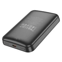 Портативное ЗУ Power Bank BOROFONE BJ63A Nimble PD20W с БЗУ 10000 mAh Black