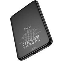 Портативное ЗУ Power Bank Hoco J140A Tony ultra-thin PD20W с БЗУ 5000 mAh Black