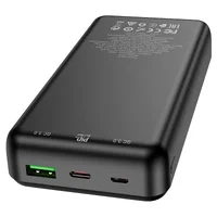 Портативне ЗУ Power Bank Hoco J87A Tacker PD20W+QC3.0 20000 mAh Чорний