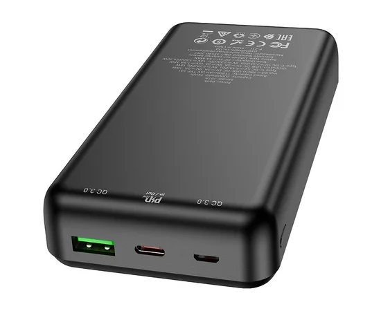 Портативное ЗУ Power Bank Hoco J87A Tacker PD20W+QC3.0 20000 mAh Черный