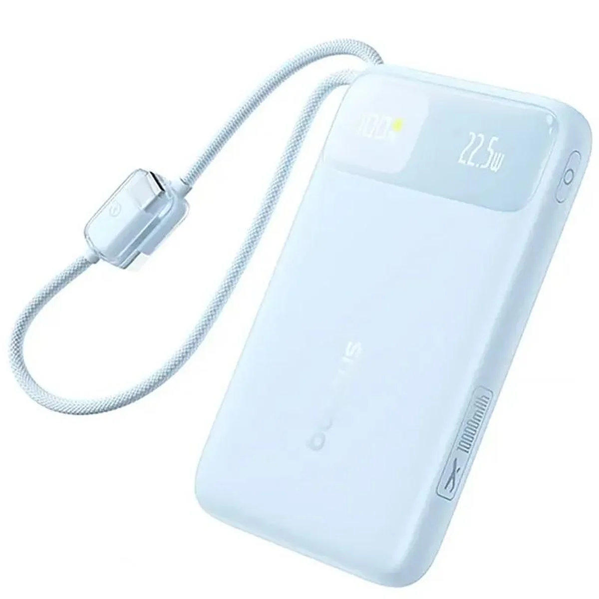Портативное ЗУ Power Bank Baseus EnerFill FC11 PD22.5W with cable 10000 mAh (E0027R) Galaxy Blue