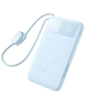 Портативное ЗУ Power Bank Baseus EnerFill FC11 PD22.5W with cable 10000 mAh (E0027R) Galaxy Blue