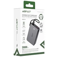 Портативное ЗУ Power Bank Acefast M29 22.5W with cable 20000 mAh Black