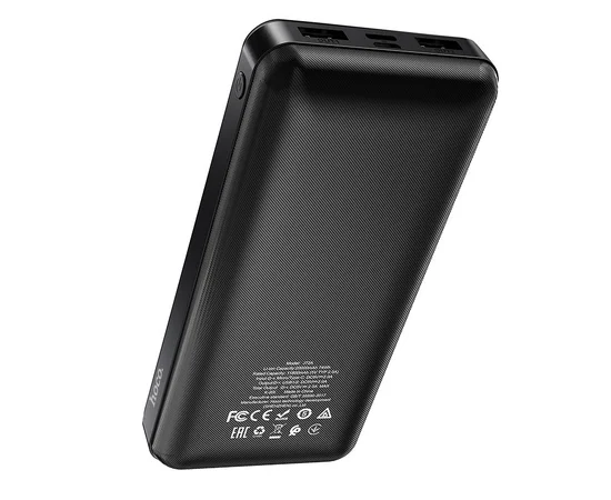 Портативное зарядное устройство Power Bank Hoco J72A 20000 mAh Черный