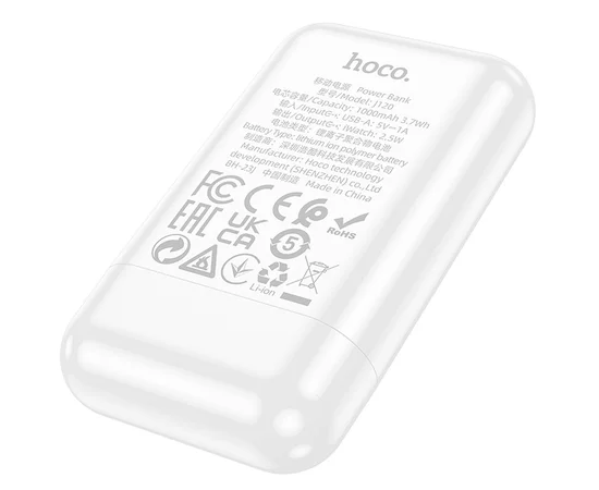 Портативное зарядное устройство Power Bank Hoco J120 for iWatch 1000 mAh White