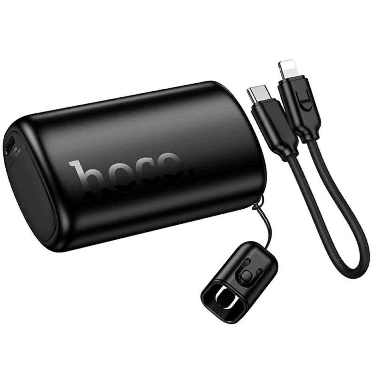 Портативное ЗУ Power Bank Hoco Q50 Victory PD20W with cable 10000 mAh Black