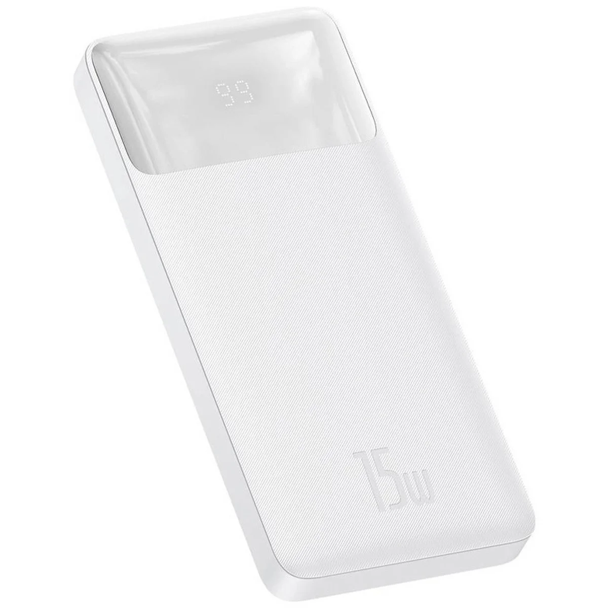 Портативне ЗУ Baseus Bipow Overseas 15W 10000 mAh (PPBD050001) Білий