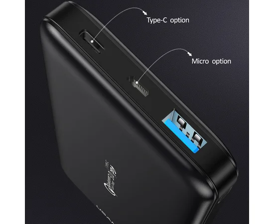Портативное зарядное устройство Usams US-CD92 PB30 QC3.0+PD Fast Charging (10000mAh) Черный