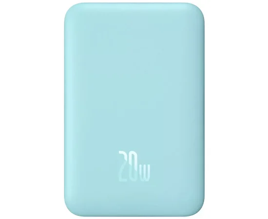 Портативное ЗУ Power Bank Baseus Magnetic Mini Air 20W c БЗУ 10000 mAh P10059001313 Galaxy Blue