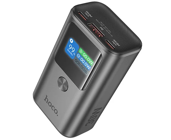 Портативное ЗУ Power Bank Hoco Q17A Electric PD30W 10000 mAh Space Gray