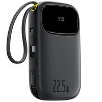 Портативное ЗУ Power Bank Baseus EnerFill FC31 PD22.5W with cables 20000 mAh (PPQD3) Cosmic Black