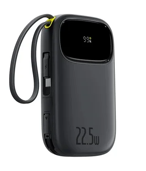 Портативне ЗУ Power Bank Baseus EnerFill FC31 PD22.5W with cables 20000 mAh (PPQD3) Cosmic Black