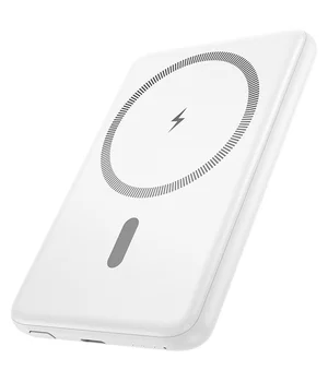 Портативное ЗУ Power Bank Hoco J140A Tony ultra-thin PD20W с БЗУ 5000 mAh White