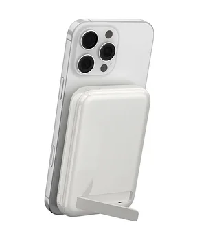 Портативне ЗУ Power Bank WIWU P064 Classic PD22.5W з БЗУ + holder 10000 mAh White