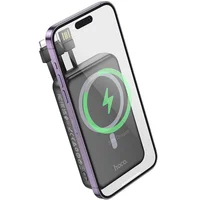 Портативне ЗУ Power Bank Hoco DB59 Guardian 22.5W+PD20W із БЗУ 10000 mAh Black
