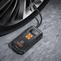 Пусковое устройство (бустер) для автомобиля Hoco QS2 Land Jump Starter and Air Pump 8000 mAh Black