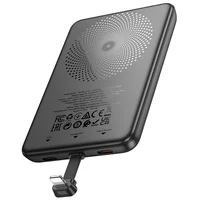 Портативне ЗУ Power Bank Hoco J133 Triumph PD20W із БЗУ + Lightning 5000 mAh Black