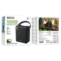 Портативное ЗУ Power Bank Borofone BJ85 Myriad 22.5W+PD20W with lighting 100000 mAh Black