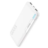 Портативное зарядное устройство Power Bank Hoco J82 Easylink 10000 mAh Белый