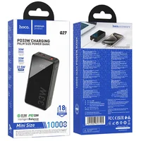 Портативное ЗУ Power Bank Hoco Q27 Jewel 33W 10000 mAh Black