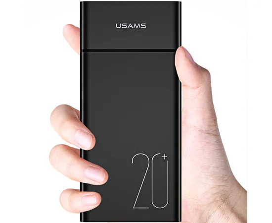 Портативное зарядное устройство Usams US-CD75 Power Bank 20000 mAh Черный