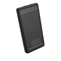 Портативное зарядное устройство Power Bank Hoco J59 Famous 10000 mAh Черный