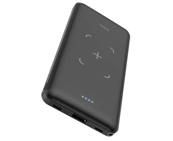 Портативное зарядное устройство Power Bank Hoco J50 "Surf" 10000 mAh  Черный