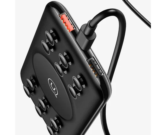 Портативное зарядное устройство Power bank Usams US-CD87 QC3.0+PD Wireless Charging 10000mAh Черный