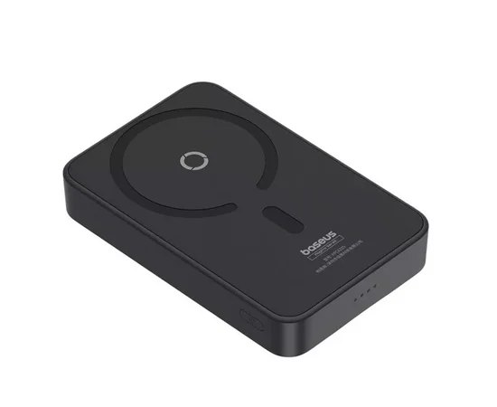 Портативное ЗУ Power Bank Baseus MagPro Magnetic Bracket 20W с БЗУ 5000mAh PPCXZ05 Black