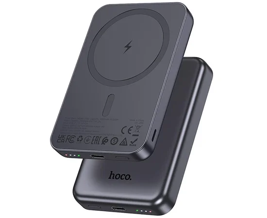 Портативное ЗУ Power Bank Hoco J160 Original с БЗУ 5000 mAh Metal gray