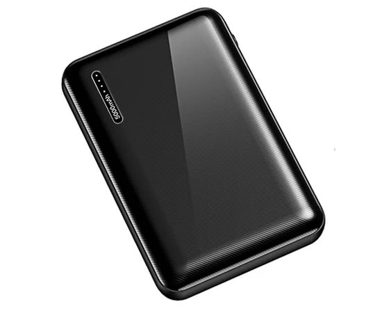 Портативное зарядное устройство Usams US-CD104 PB39 2USB 5000 mAh Черный