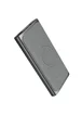 Портативное зарядное устройство Power Bank Hoco Q6 "Aegis" с БЗУ 10000 mAh Серый