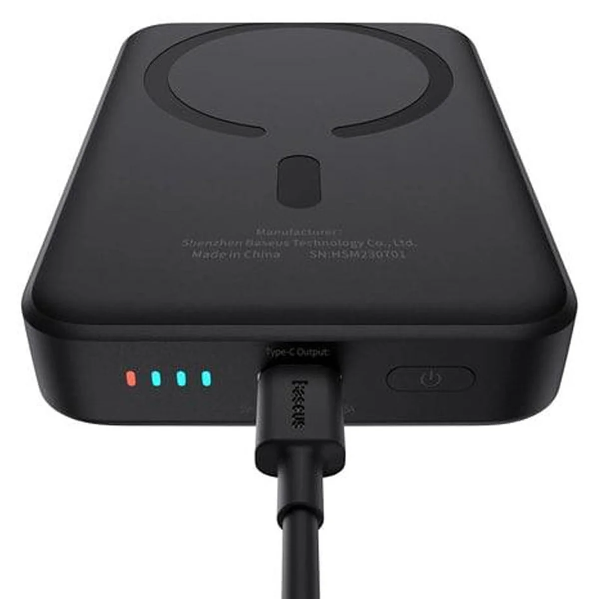 Портативное ЗУ Power Bank Baseus Magnetic Mini Air 20W c БЗУ 10000 mAh P10059001313 Cluster Black