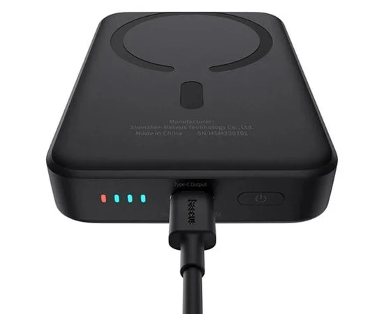 Портативное ЗУ Power Bank Baseus Magnetic Mini Air 20W c БЗУ 10000 mAh P10059001313 Cluster Black