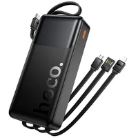 Портативное ЗУ Power Bank Hoco J156A Founder 22.5W+PD20W with 4 cables 20000 mAh Black