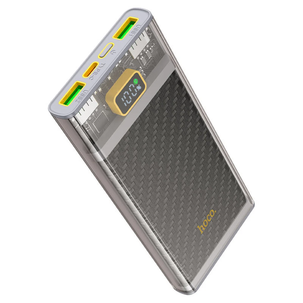 Портативний зарядний пристрій Power Bank Hoco J103 PD20W+22.5W 10000 mAh Gray