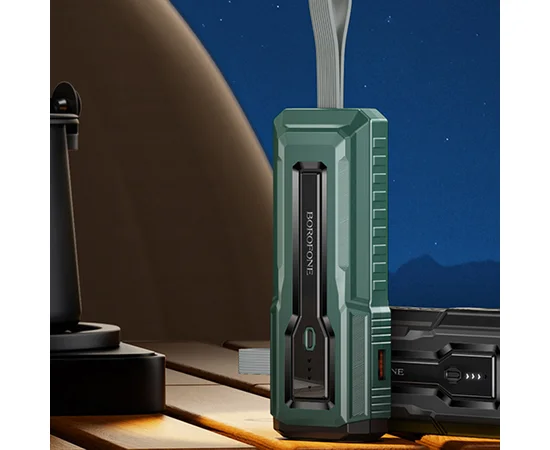 Портативное ЗУ Power Bank BOROFONE BJ54 Graceful 22.5W+PD20W 10000 mAh Green